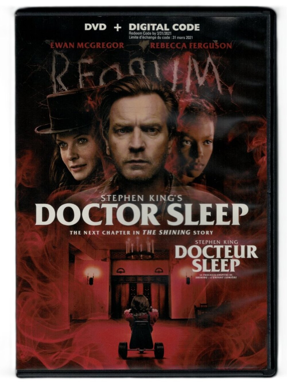 Doctor Sleep (DVD) 2019 Ewan McGregor, Rebecca Ferguson